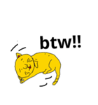English cat stamps（個別スタンプ：6）