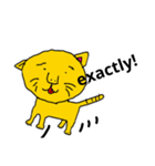 English cat stamps（個別スタンプ：8）