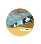 つきねこ 猫ver. 秋冬 日常（個別スタンプ：30）