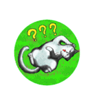 つきねこ 猫ver. 秋冬 日常（個別スタンプ：31）