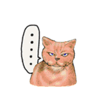つきねこ 猫ver. 秋冬 日常（個別スタンプ：32）