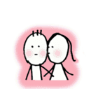 にんげん君とにんげんちゃん。（個別スタンプ：8）