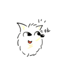 裏の支配犬 ぽめぽめ（個別スタンプ：1）