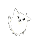裏の支配犬 ぽめぽめ（個別スタンプ：9）