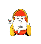 裏の支配犬 ぽめぽめ（個別スタンプ：11）