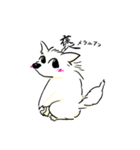 裏の支配犬 ぽめぽめ（個別スタンプ：14）