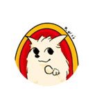 裏の支配犬 ぽめぽめ（個別スタンプ：16）