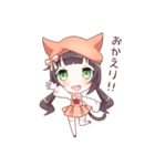 ねこみみ学園の女の子（個別スタンプ：3）