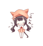 ねこみみ学園の女の子（個別スタンプ：15）