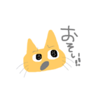 電車ネコ（個別スタンプ：1）