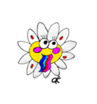 POP マーガレット（個別スタンプ：1）
