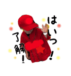 野球も広島も大好き！全力で応援スタンプ（個別スタンプ：1）