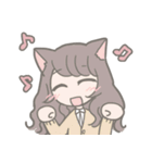 けも耳っ娘がいっぱいスタンプ（個別スタンプ：15）