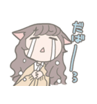 けも耳っ娘がいっぱいスタンプ（個別スタンプ：25）