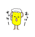 ビール人間（個別スタンプ：5）