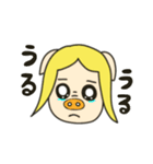三匹の子むすめ〜末っ子〜（個別スタンプ：6）