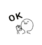 顔文字っぽいスタンプ(日常編)（個別スタンプ：4）