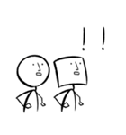 ひとりふたりスタンプ 3（個別スタンプ：32）