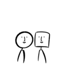 ひとりふたりスタンプ 3（個別スタンプ：40）