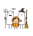 Do your best. Witch hood (ハロウィン)（個別スタンプ：14）