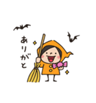 Do your best. Witch hood (ハロウィン)（個別スタンプ：15）