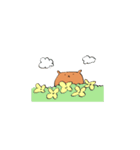 カピバラっぽいもの（個別スタンプ：14）