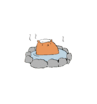 カピバラっぽいもの（個別スタンプ：16）