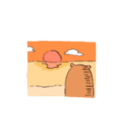 カピバラっぽいもの（個別スタンプ：27）