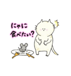 喧嘩しない大好きネコとネズミ日常スタンプ（個別スタンプ：6）