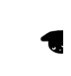 真っ黒黒猫くーたん。（個別スタンプ：11）