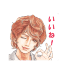 犬耳メンズ（個別スタンプ：1）