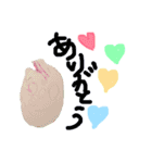 〜3歳児さらちゃんのお絵描き〜（個別スタンプ：3）