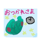 〜3歳児さらちゃんのお絵描き〜（個別スタンプ：7）