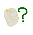 〜3歳児さらちゃんのお絵描き〜（個別スタンプ：11）