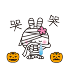 ハロウィン2★花うさちゃん [中国語繁体字]（個別スタンプ：20）