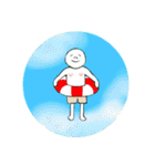 やすらぎくんと仲間たち（個別スタンプ：1）