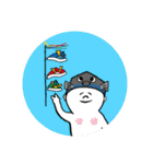 やすらぎくんと仲間たち（個別スタンプ：4）