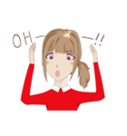 女の子向けスタンプ（個別スタンプ：2）