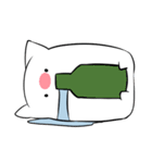 いつも無愛想な猫（個別スタンプ：4）