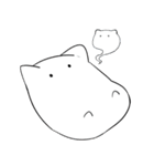 いつも無愛想な猫（個別スタンプ：6）