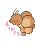 いもむしパン（個別スタンプ：34）