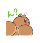 いもむしパン（個別スタンプ：36）