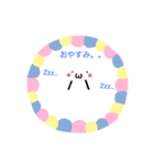 ゆきだるまちゃん1（個別スタンプ：3）
