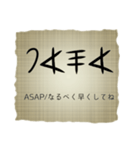 フェニキア文字×ネットスラング（個別スタンプ：2）