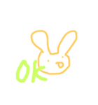 みんなの友達うさぎん（個別スタンプ：16）