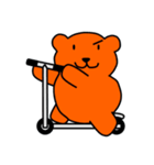 のりものくまさん（個別スタンプ：3）