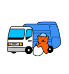 のりものくまさん（個別スタンプ：7）
