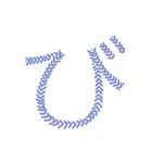オーメィディーのて書き五十音：ひらがな 2（個別スタンプ：23）