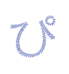 オーメィディーのて書き五十音：ひらがな 2（個別スタンプ：28）