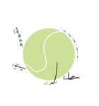 テニスボールくんスタンプ3（個別スタンプ：22）